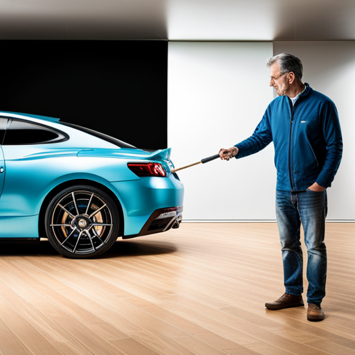 você pode encerar sobre filme de proteção de pintura