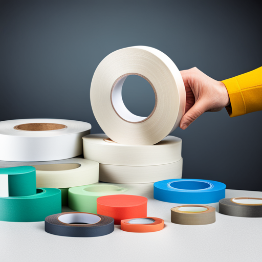 Comparando fitas de montagem dupla-face