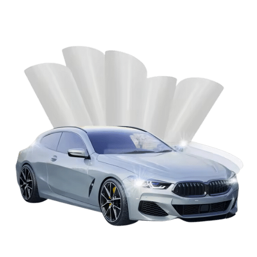 Tesla Model Y con película protectora de pintura